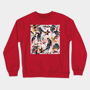 Bohemian Paradise Birds I. Crewneck Sweatshirt